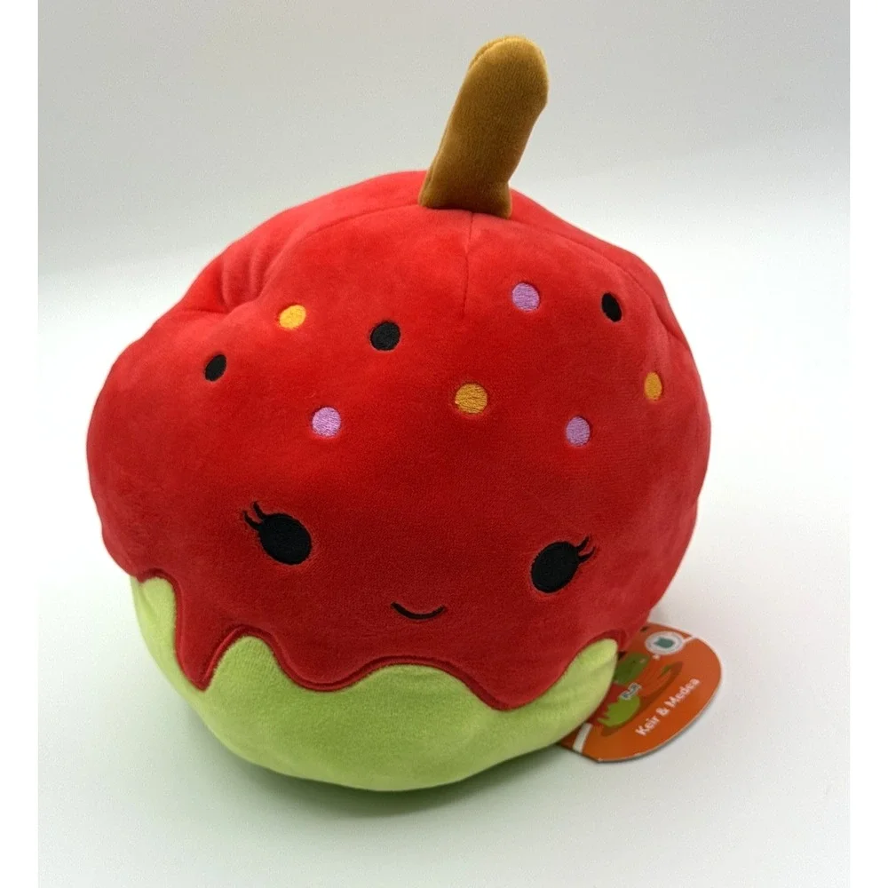 Squishmallow Keir & Medea Flip A Mallow Candy Apple & Latte Plush 8